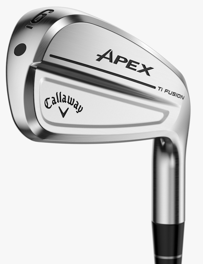 Callaway Golf Apex Ti Fusion 250 Chrome Irons 5-PW/AW Regular Flex Graphite [MMT 70]