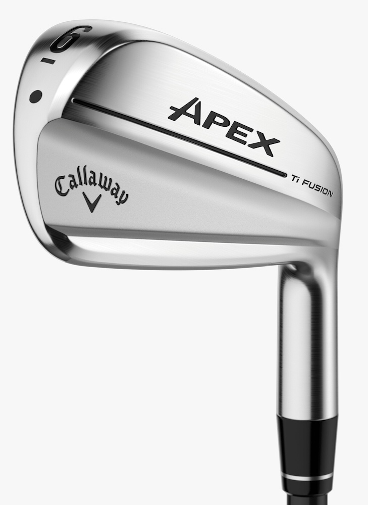Callaway Golf Apex Ti Fusion Chrome Irons 5-PW Regular Flex Steel [DG Mid 100]