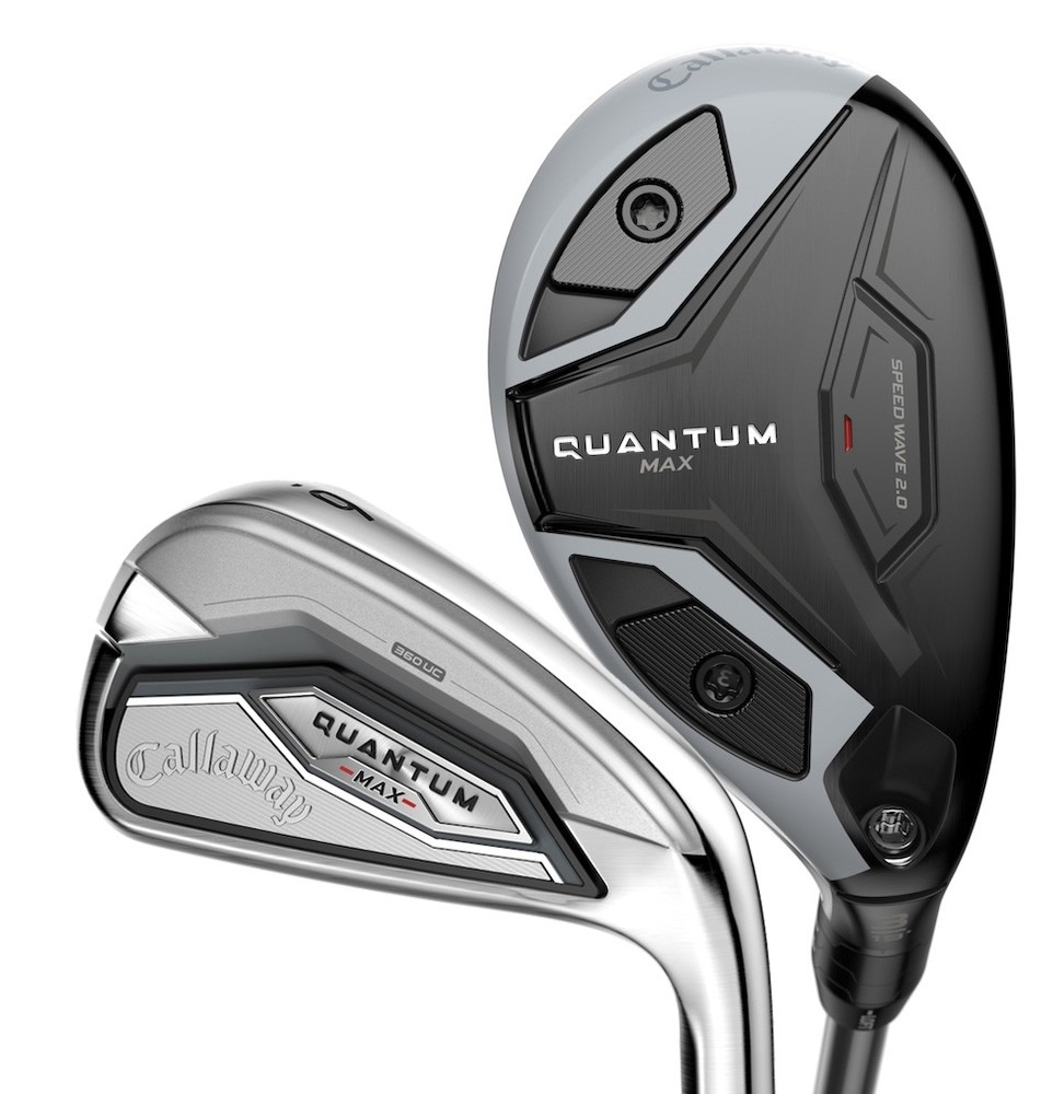 Callaway Quantum Max Combo Irons 5H, 6-PW/AW Stiff Flex Left Handed