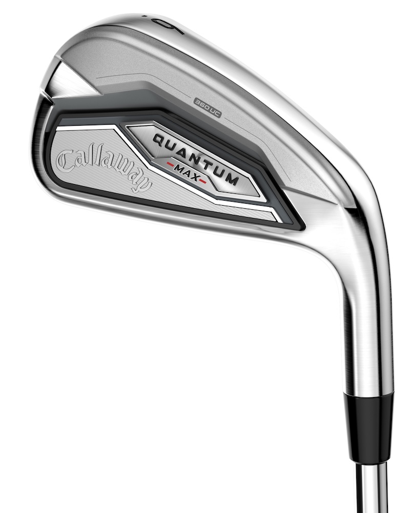 Callaway- Quantum Max Irons 4-PW Regular Flex Graphite [Denali Frost Silver 60]