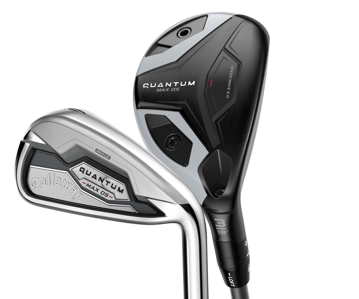 Callaway Quantum Max OS Combo Irons 5H, 6-PW/AW Regular Flex Left Handed