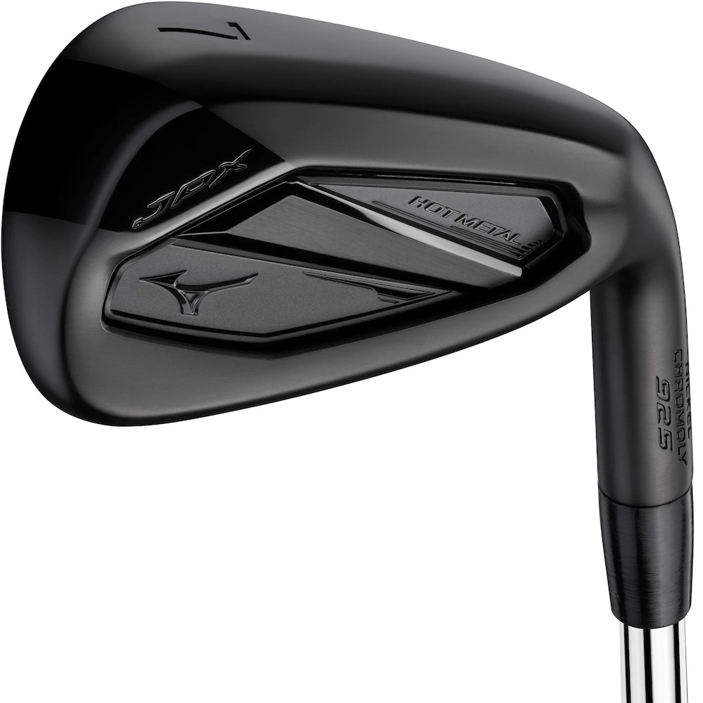 Mizuno Golf JPX 925 Hot Metal Black Irons 4-PW/GW Stiff Flex Steel [KBS Tour Lite]