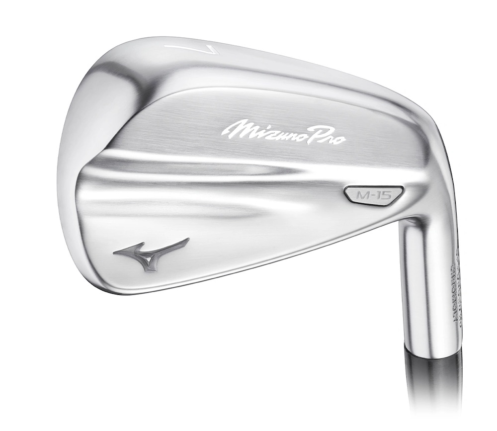 Mizuno Golf Pro M-15 Irons 5-PW/GW Stiff Flex Steel [AMT Silver]