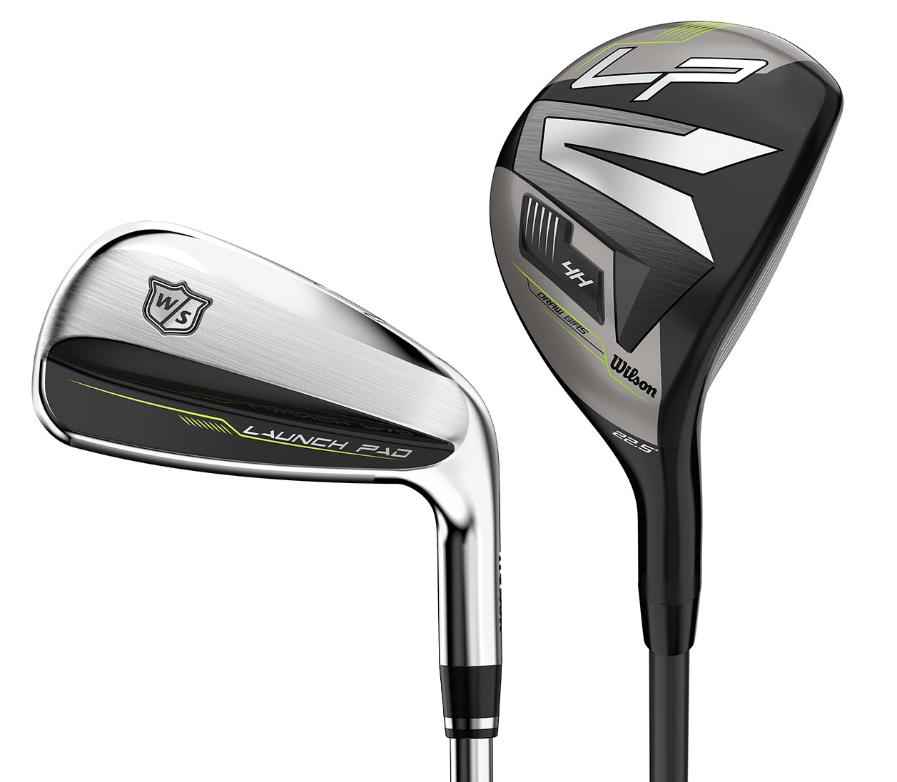 Pre-Owned Trade In Wilson Golf Launch Pad 2 Combo Iron Set Graphite MRH Senior 4H-5-PW/GW/SW Irons [ Project X Even Flow Black 5.0 55 Graphite ] * Value *