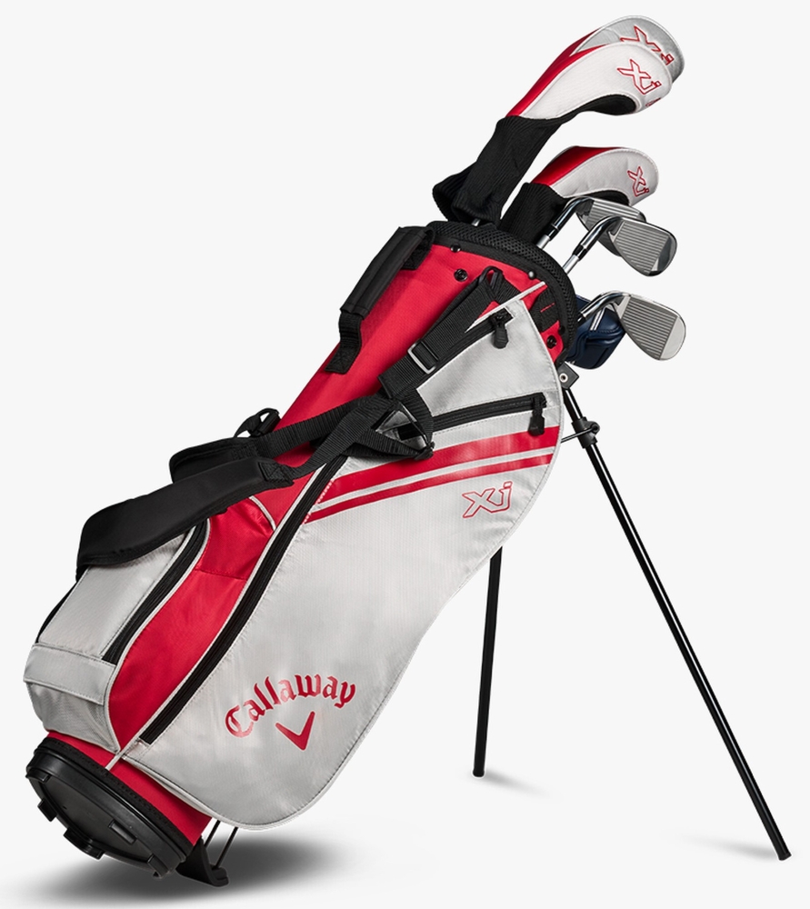 Callaway Golf 2026 XJ Junior 3 7-Piece Set with Stand Bag [Red/White]