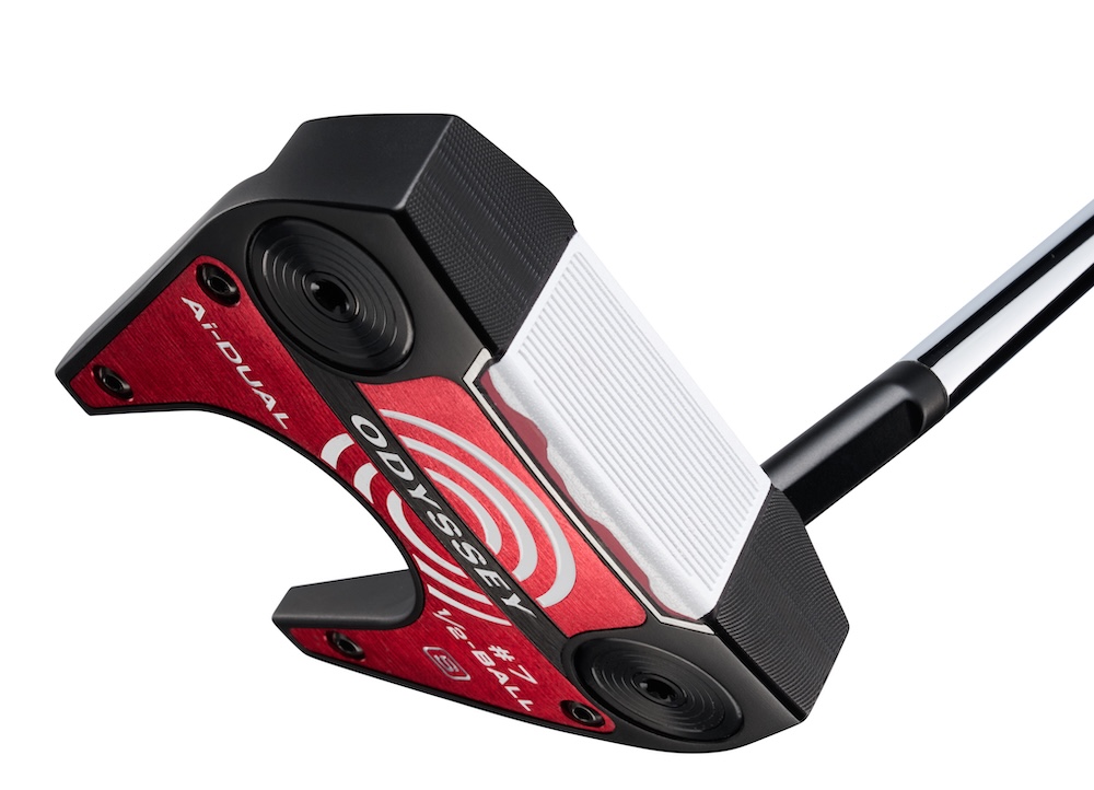 Odyssey Golf AI-Dual Half Ball #7 S Putter 35" Short Hosel