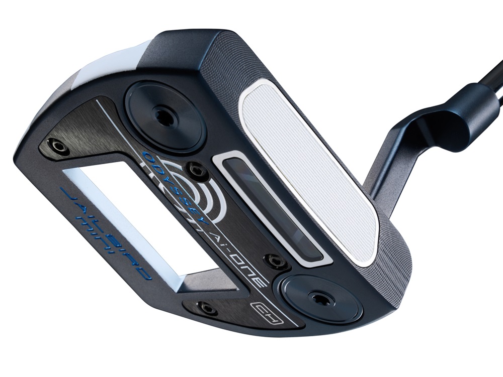 Pre-Owned Trade In Odyssey Golf Ai One Jailbird Mini Crank Hosel Putter Steel MRH Putter [ Odyssey Stock Steel ] 34" Heel Shafted * Very Good *