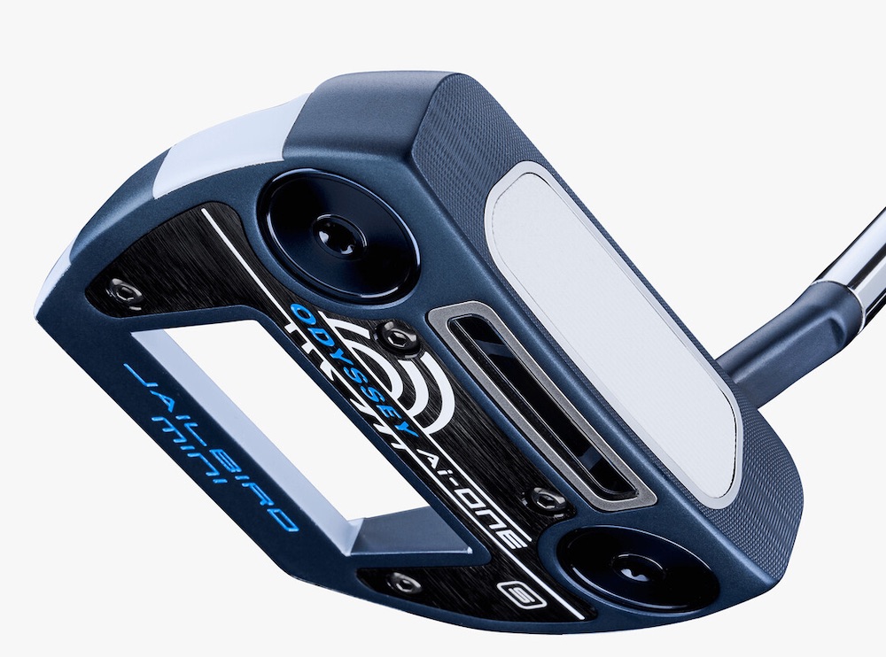 Pre-Owned Trade In Odyssey Golf Ai One Jailbird Mini Small Slant Putter Steel MRH Putter [ Odyssey Stock Steel ] 34.5" Heel Shafted * Like New *