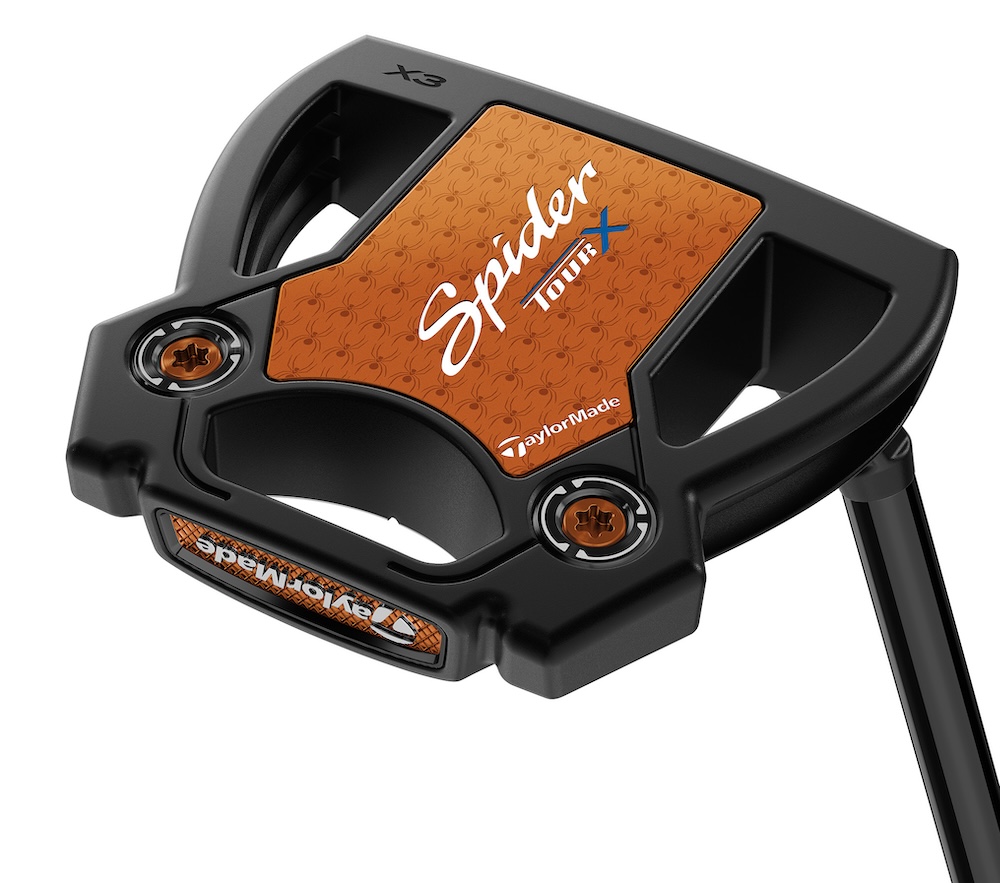 Pre-Owned Trade In Taylormade Golf 2025 Spider Tour X Black #3 Small Slant Putter Steel MLH Putter [ TaylorMade Stock Steel ] 33" Heel Shafted * Like New * LEFT HAND