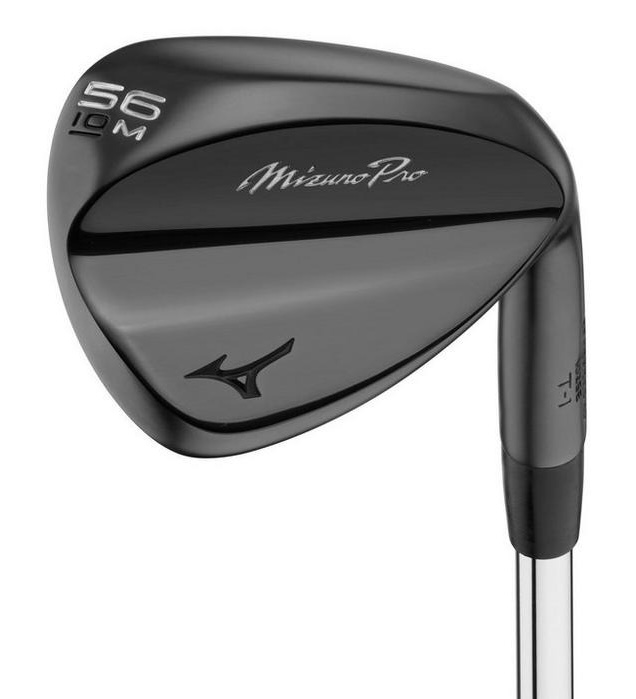 Pre-Owned Trade In Mizuno Golf Pro T-1 Black Ion Wedge Steel MRH 54* 12* Bounce S Grind Stiff Sand Wedge [ True Temper Dynamic Gold Tour Issue S400 Steel ] * Very Good *