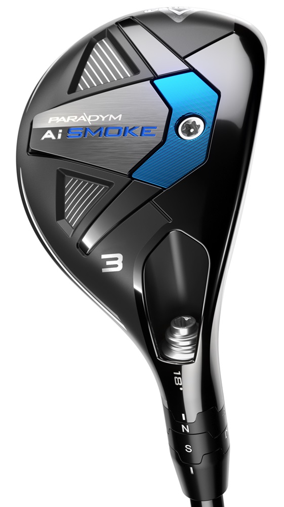 Pre-Owned Trade In Callaway Golf Paradym Ai Smoke Hybrid Graphite MLH 18* Stiff #3 Hybrid [ Project X Cypher 2.0 70 6.0 Graphite ] * Excellent * LEFT HAND