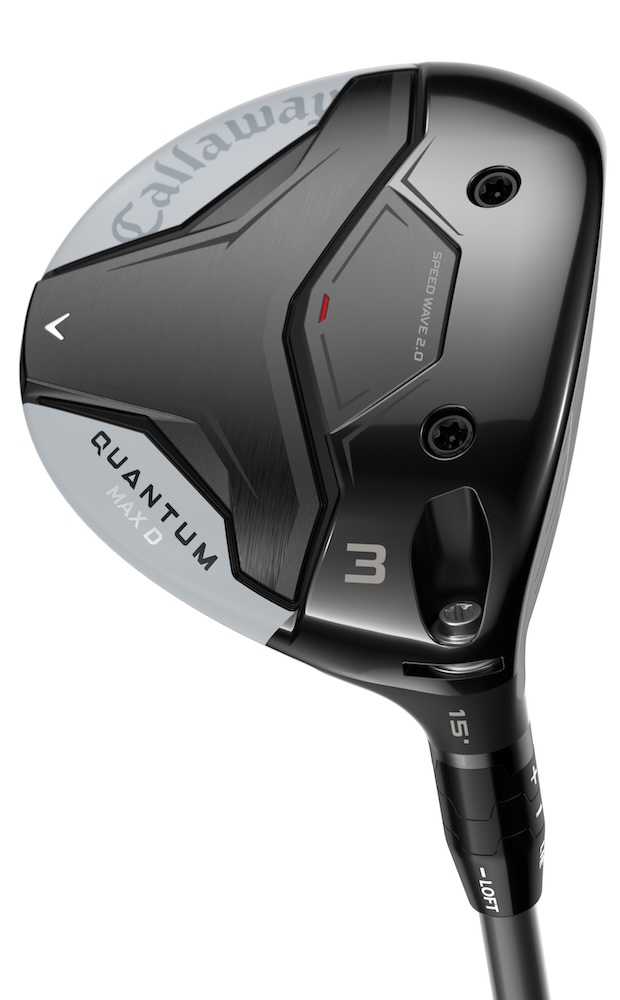Callaway - Quantum Max D Fairway Wood 15* #3 Stiff Flex [Denali Frost Silver 60]