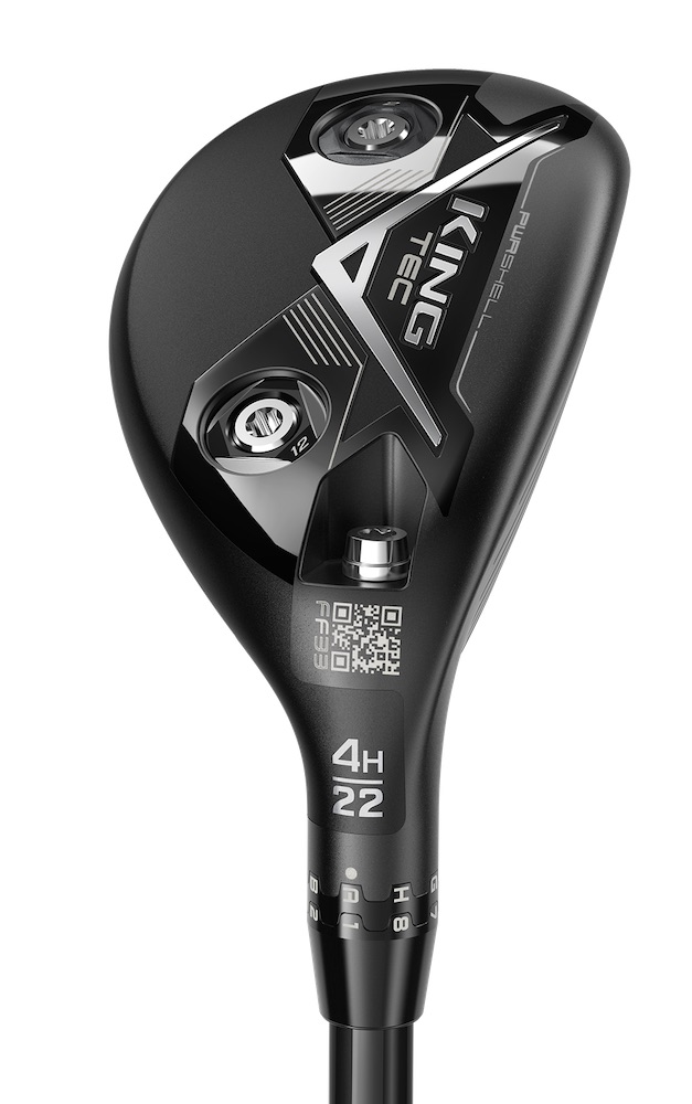 Cobra Golf 2025 King Tec Hybrid 22* #4 Regular Flex Black/White [MMT]