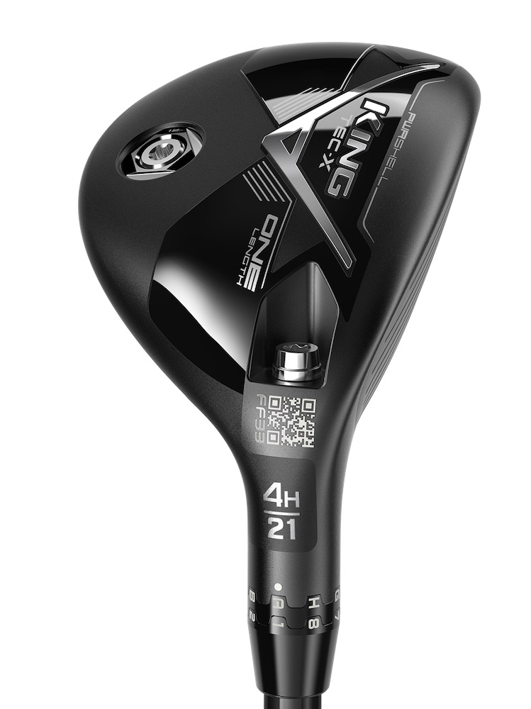 Cobra Golf 2025 King Tec One Hybrid 21* #4 Regular Flex Black/White [MMT]