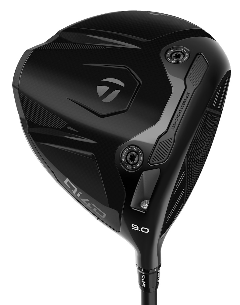 Taylor Made Golf Qi4D Shadowfall Driver 9.0* Stiff Flex [REAX MR]