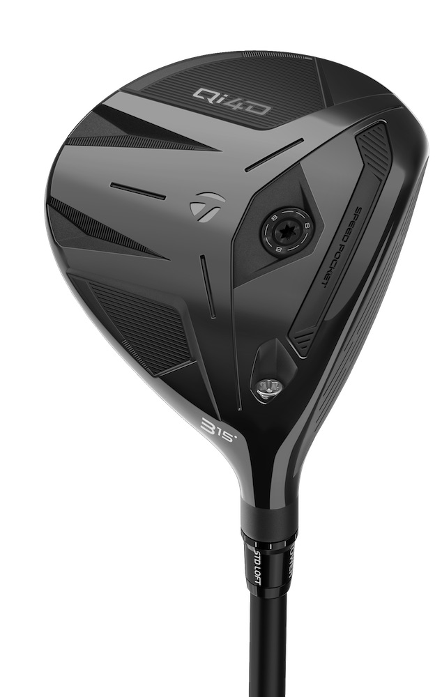 Taylor Made Golf Qi4D Shadowfall Fairway Wood 15* #3 Regular Flex [REAX]