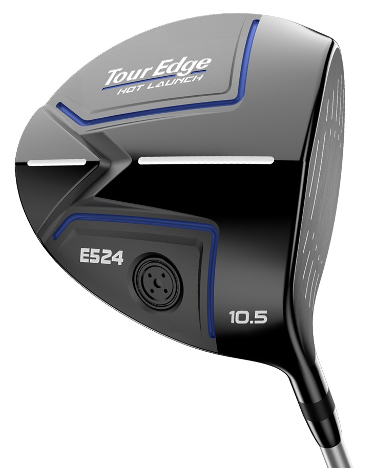 Tour Edge Golf Hot Launch E524 Offset Driver 10.5* Senior Flex [Aldila Ascent]