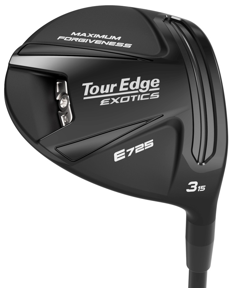 Tour Edge Golf LH Exotics E725 Fairway Wood 15* #3 Regular Flex [Denali Blue 60] Left Handed