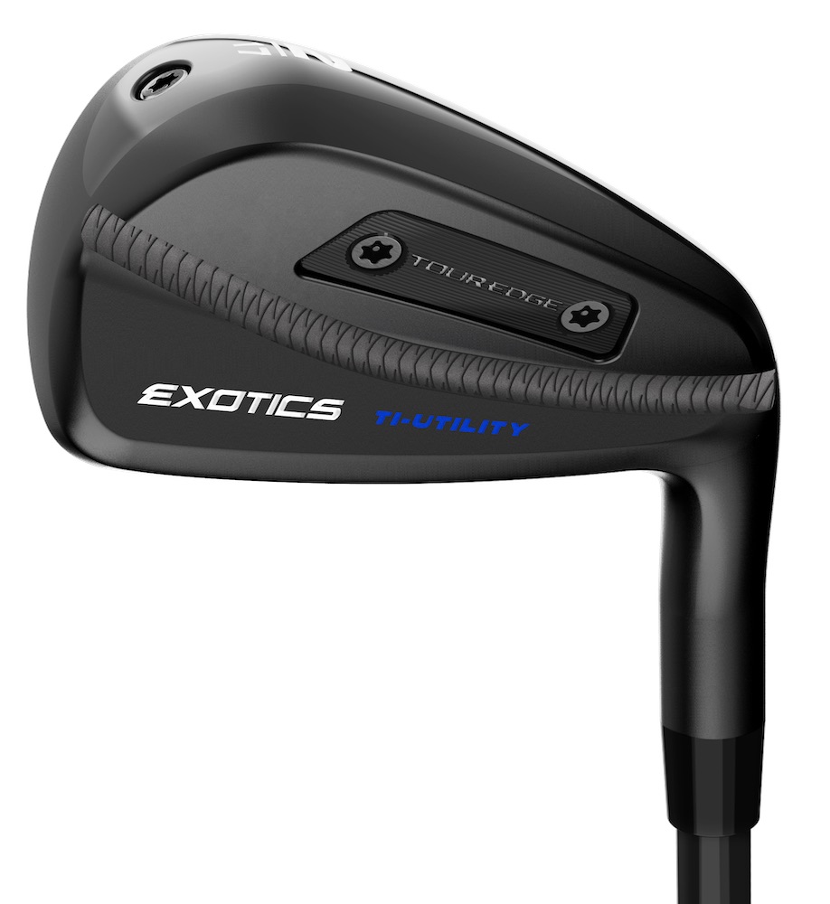 Tour Edge Golf-Exotics Black Ti-Utility 22* #4 Regular Flex [Ventus Blue]