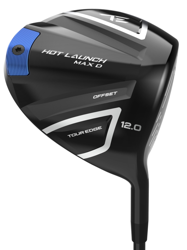 Tour Edge Golf LH Hot Launch Max D Offset Driver 10.5* Regular Flex [Aldila Ascent] Left Handed