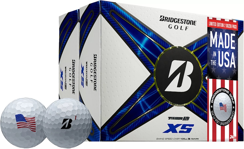 Bridgestone Tour B XS Golf Balls [24-Ball] White