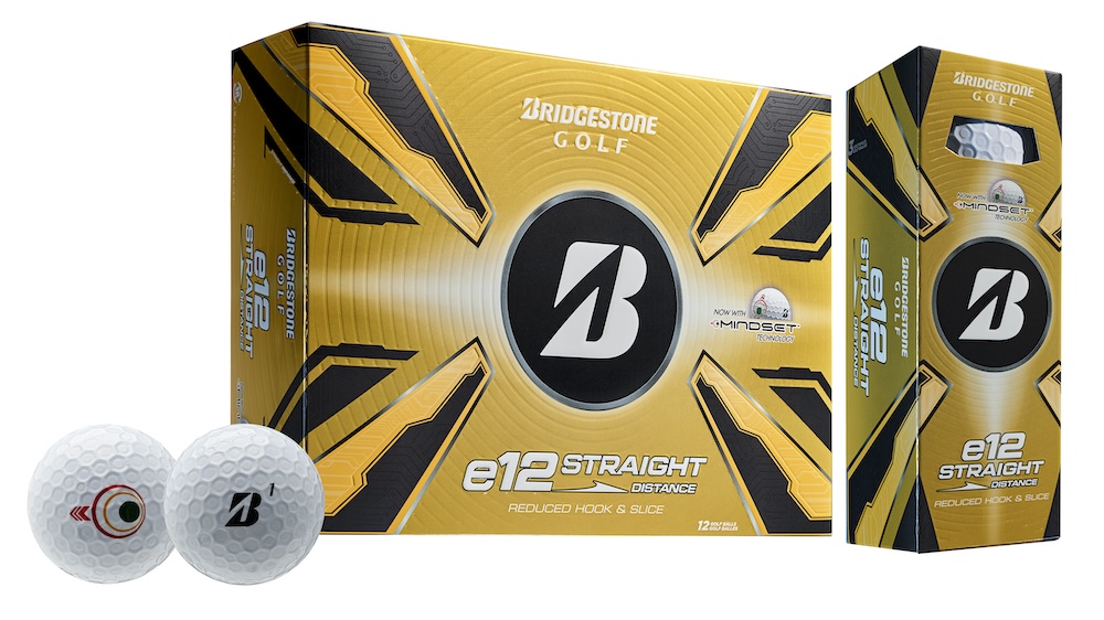 Bridgestone e12 Straight Golf Balls 1-Dozen White