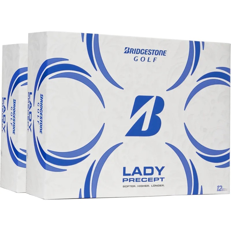 Bridgestone Lady Precept Golf Balls [24-Ball] White