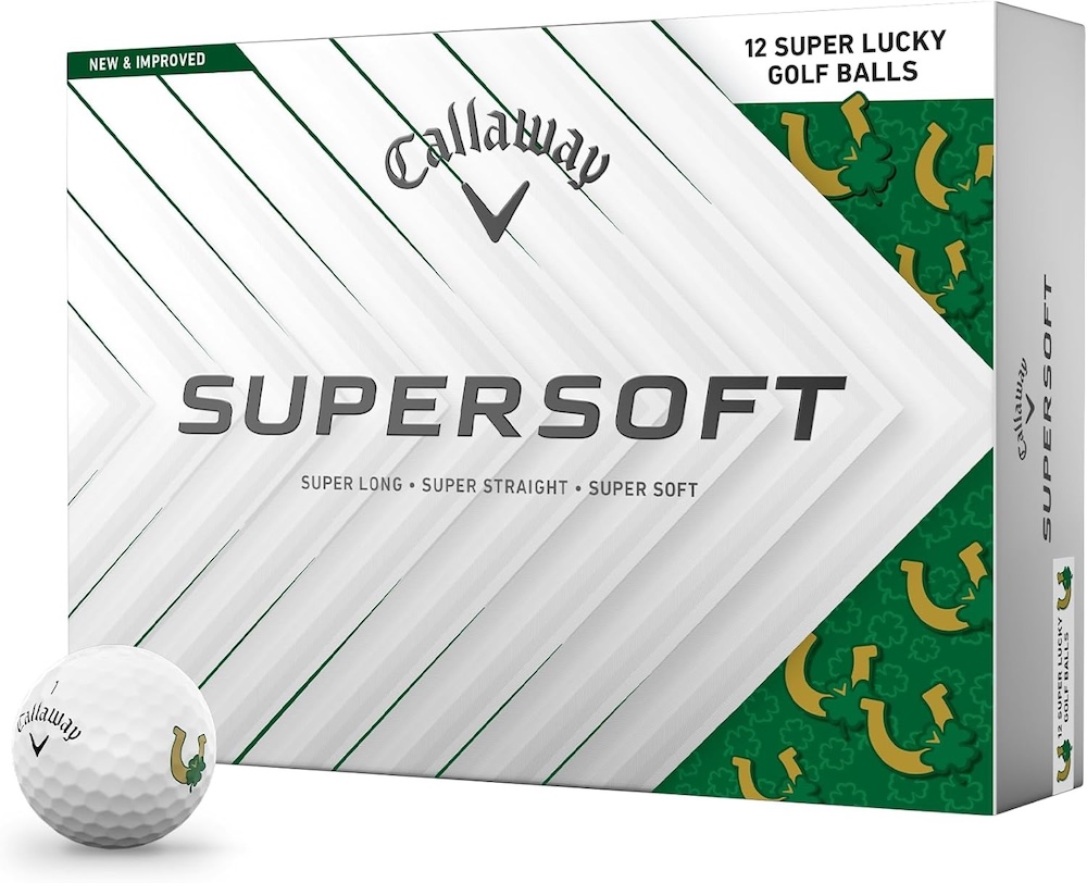 Callaway Supersoft Lucky Golf Balls [12-Ball] White