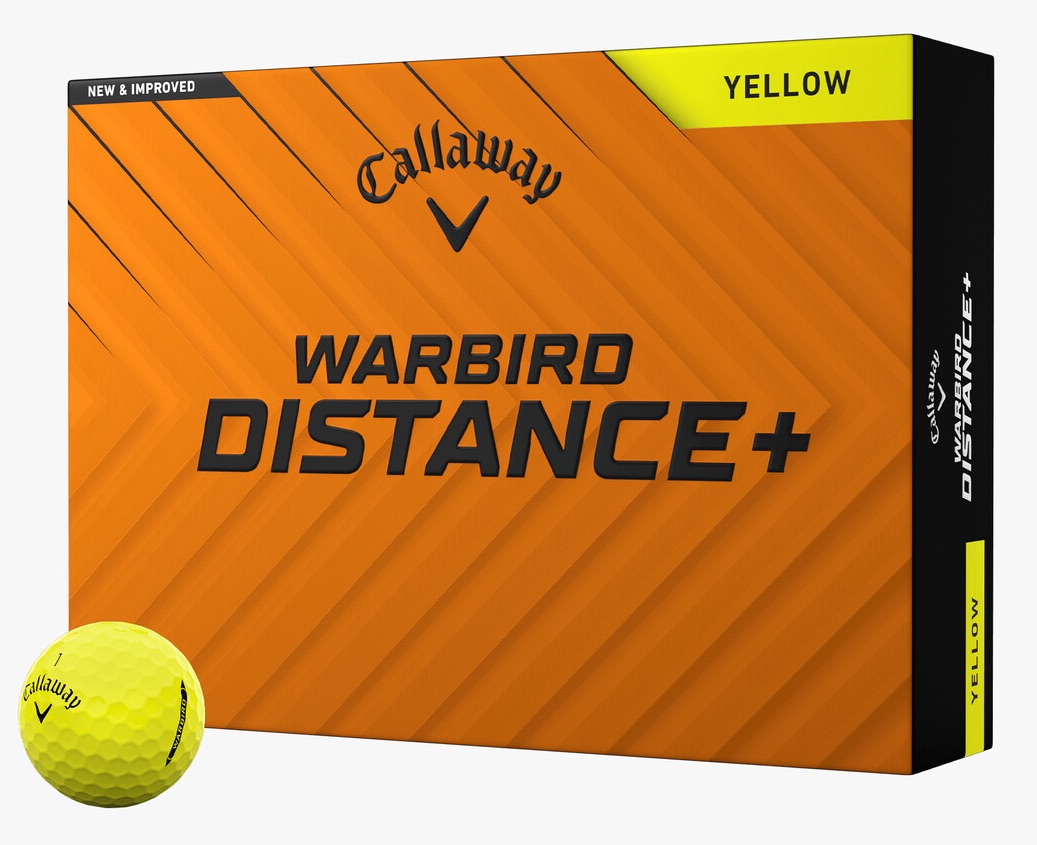 Callaway Golf 2025 Warbird Golf Balls *1-Dozen* [Yellow]