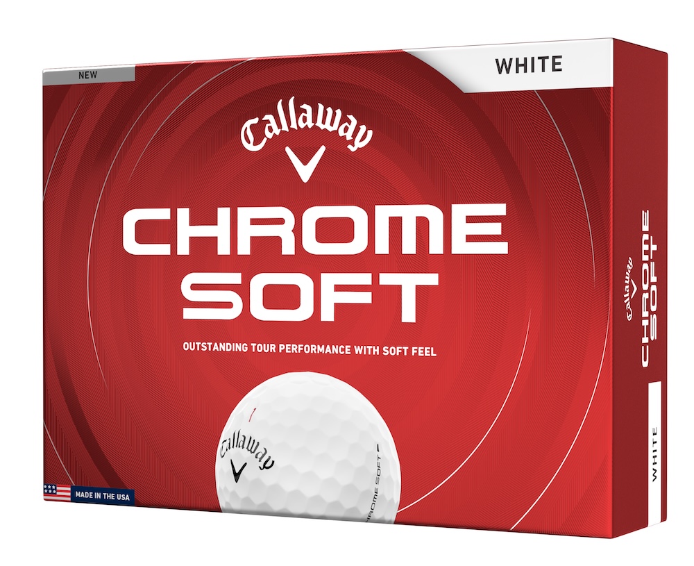 Callaway Golf 2026 Chrome Soft Golf Balls *1-Dozen* [White]