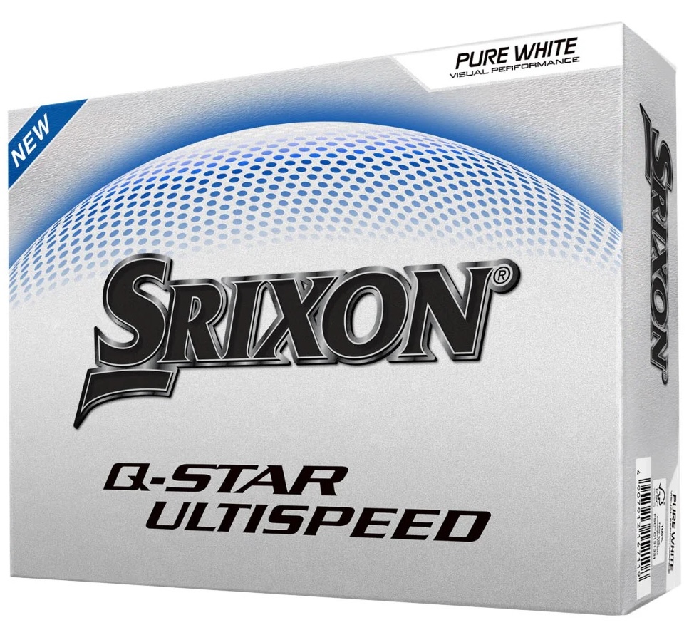 Srixon Q-Star Ultispeed Golf Balls 1-Dozen White