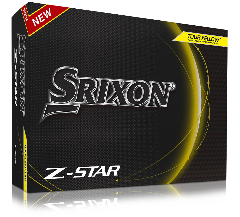 Srixon Golf Z-Star 8 Golf Balls *1-Dozen* [Yellow] Mill