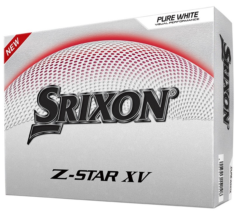 Srixon Golf Z-Star XV 9 Golf Balls *1-Dozen* [White] LOGO ONLY