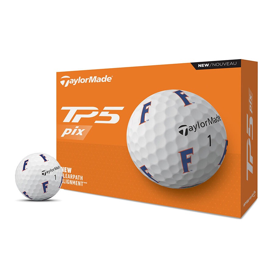 Taylor Made Golf 2024 TP5 PIX NCAA *1-Dozen* Florida