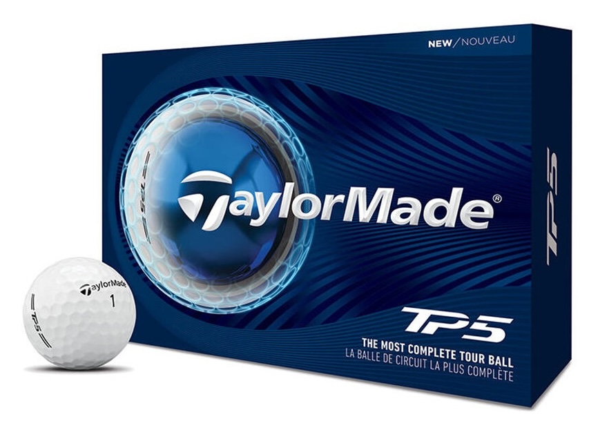 Taylor Made Golf 2026 TP5 *1-Dozen* White [LOGO ONLY]
