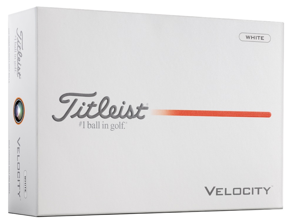 Titleist Golf 2026 Velocity Golf Balls *1-Dozen* White [LOGO ONLY]