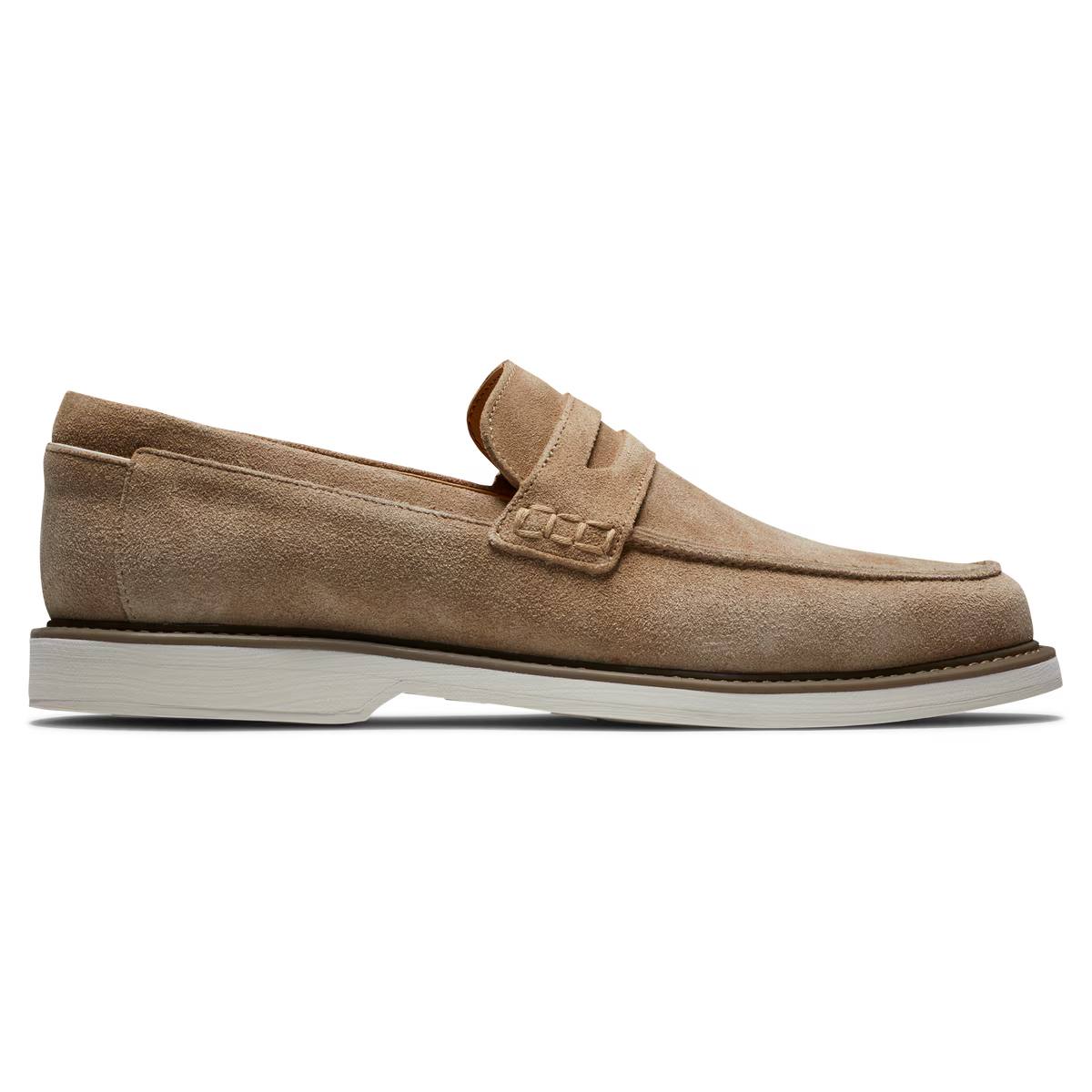 FootJoy Men's Suede Loafer Taupe - Size: 11