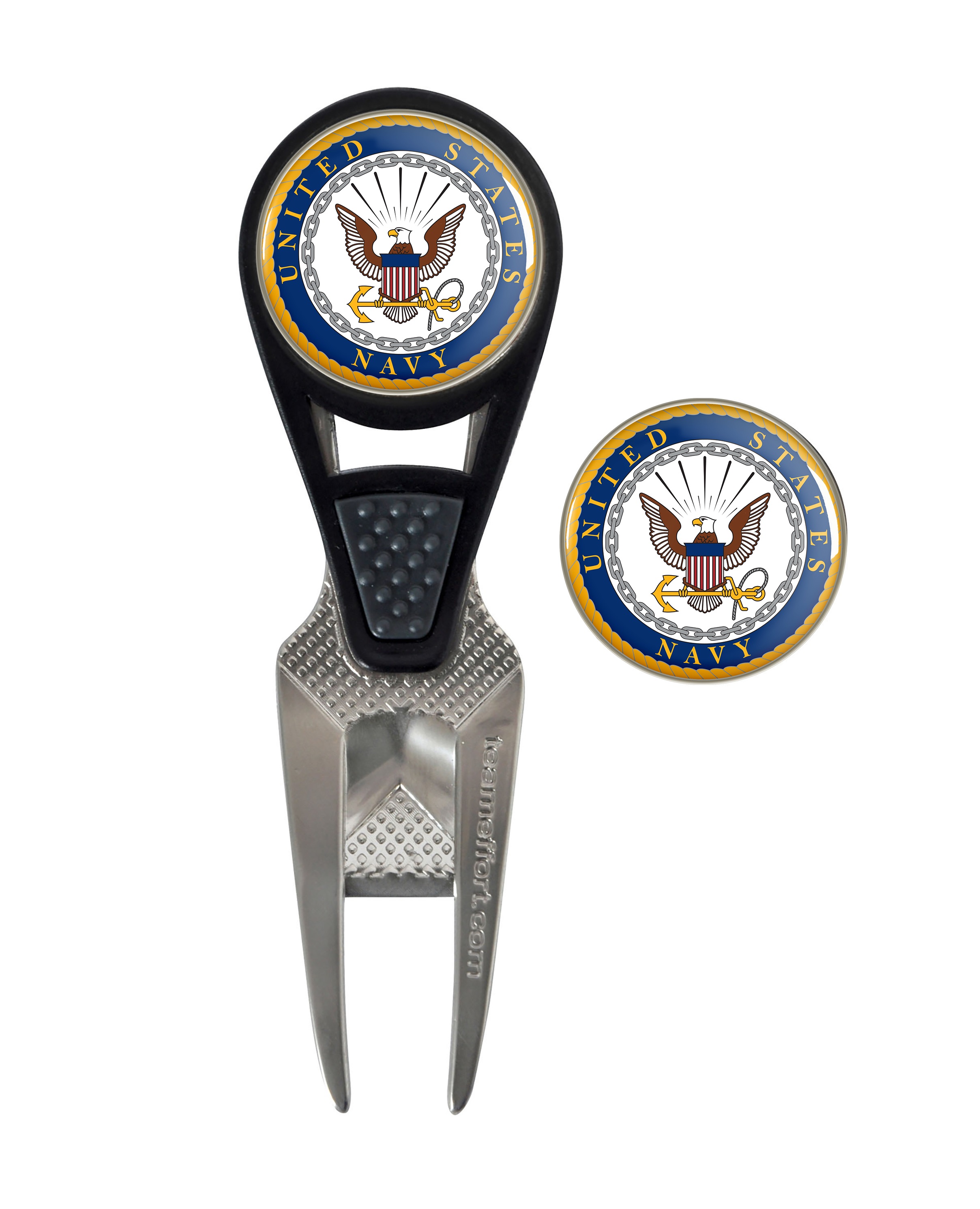 Team Effort Golf Navy CVX Ball Mark Repair Tool