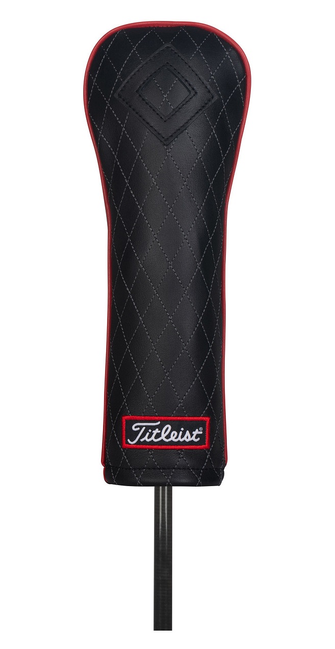 Titleist Golf Jet Black Leather Fairway Headcover Previous Season