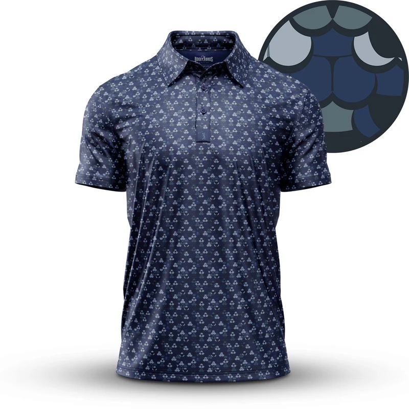 Bogey Bros Golf Navy Polo