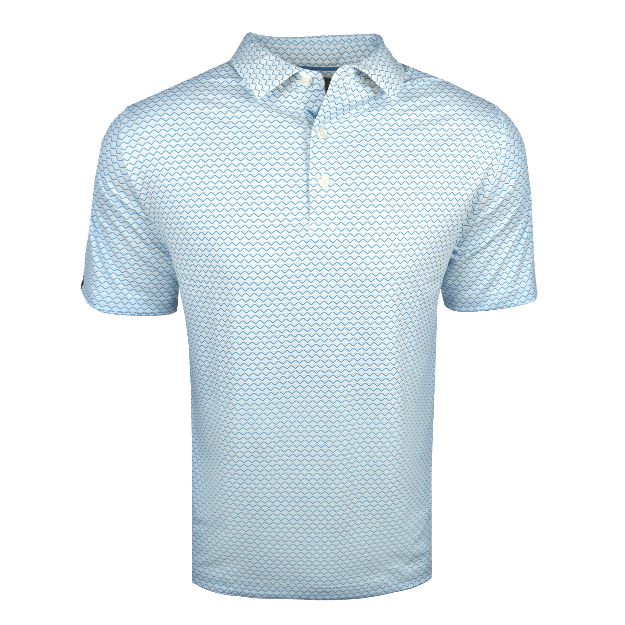 Callaway Golf Gradient Chev Print Polo