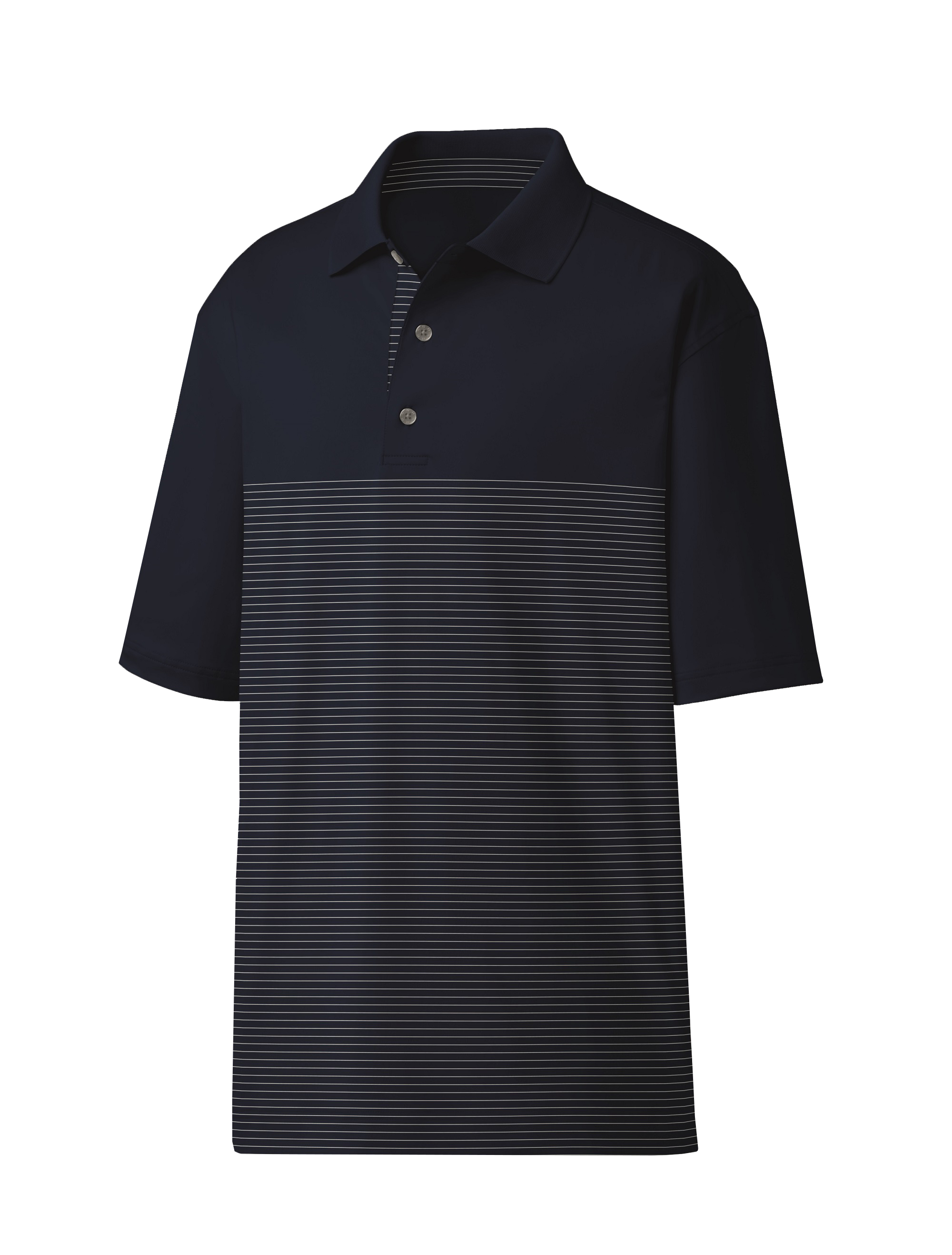 FootJoy Golf Lisle Engineered Pin Stripe Polo