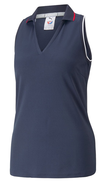 Puma Golf Ladies Volition Rosie Sleeveless Polo