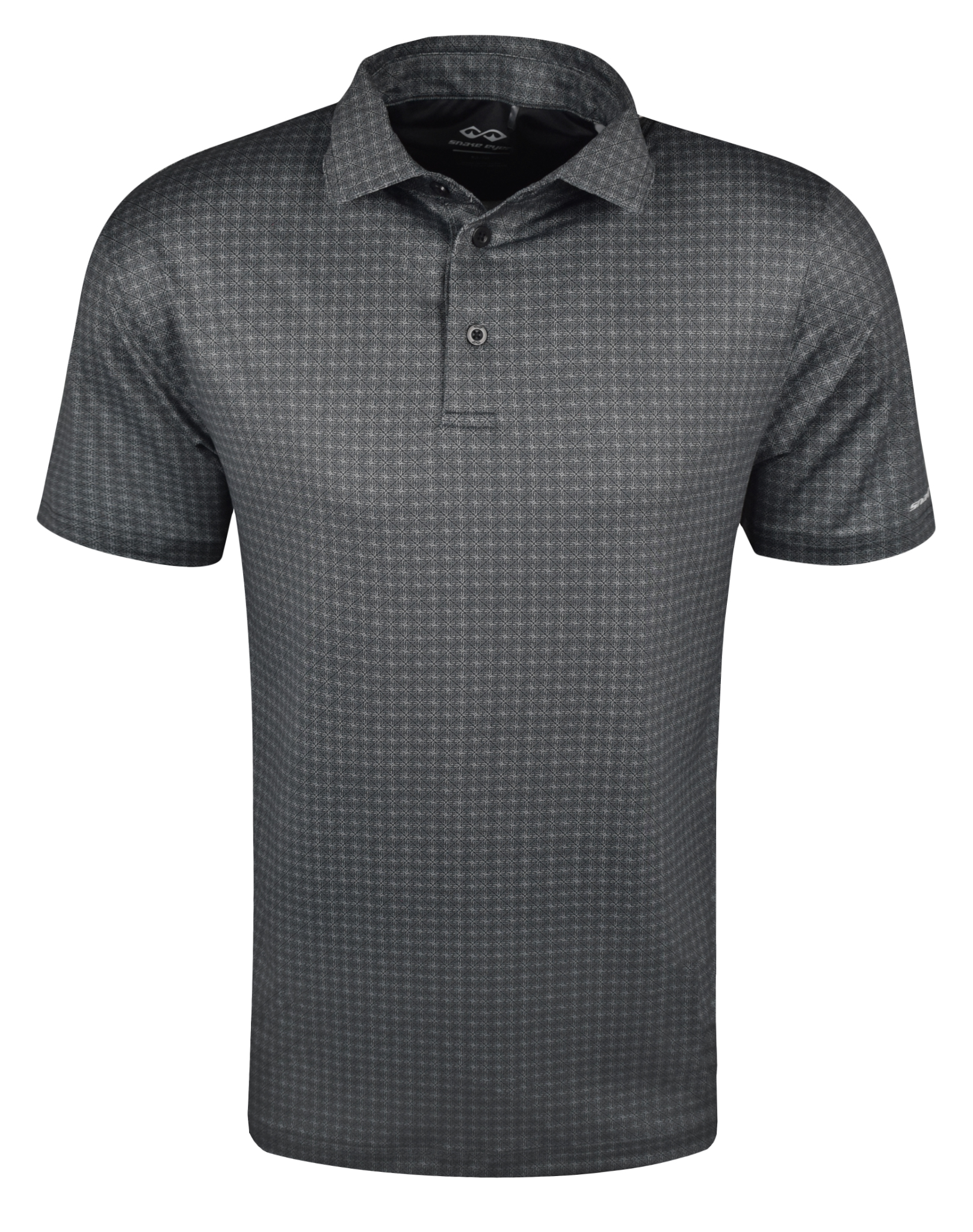 New Snake Eyes Golf Geo Print Polo - Picture 10 of 15