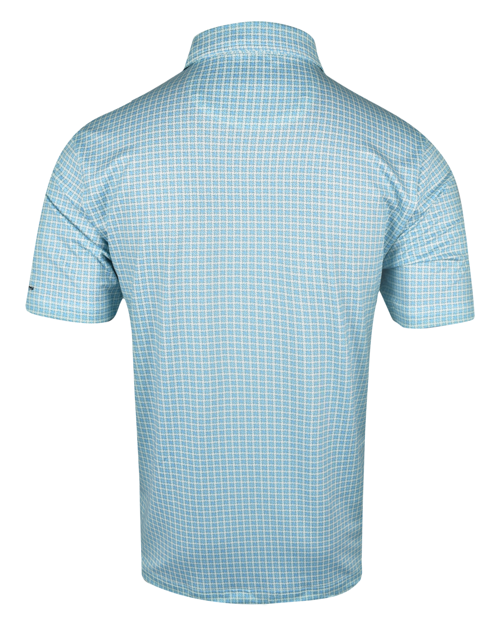 New Snake Eyes Golf Geo Print Polo - Picture 14 of 15