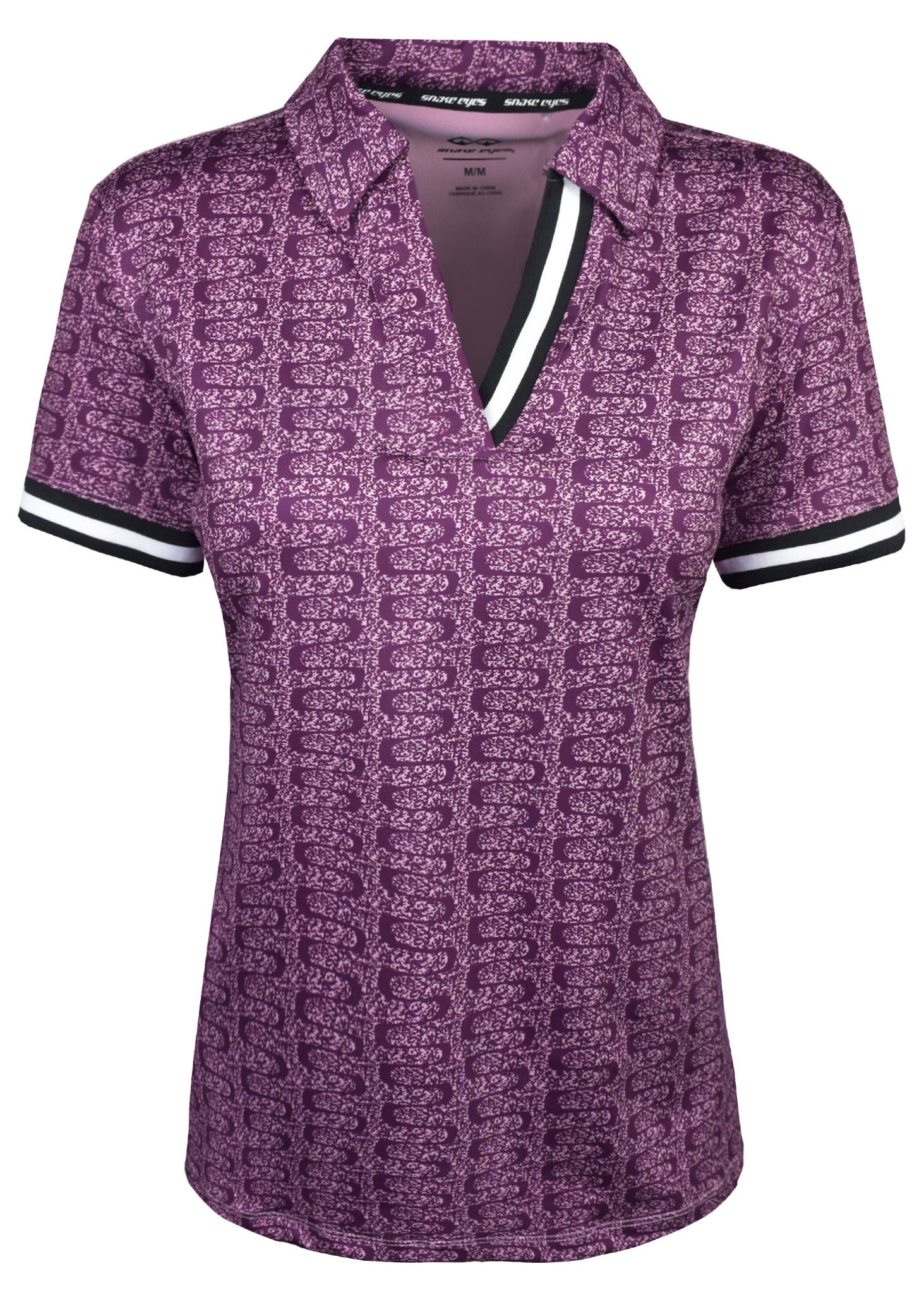 New Snake Eyes Golf Ladies V Neck Polo - Bild 13 von 23