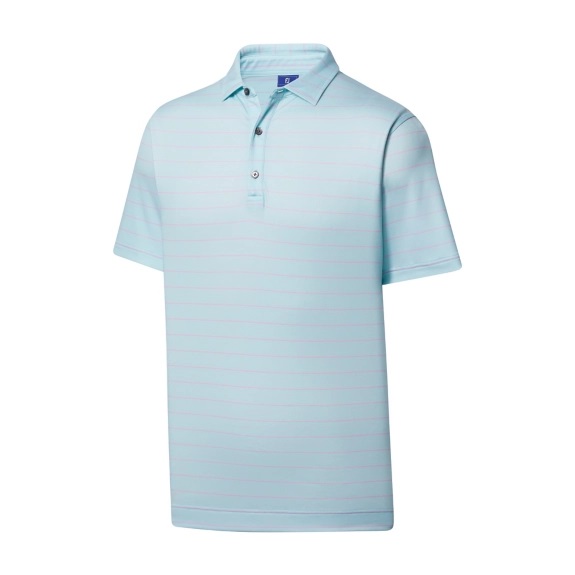 FootJoy Golf Athletic Fit Open Stripe Jersey Polo