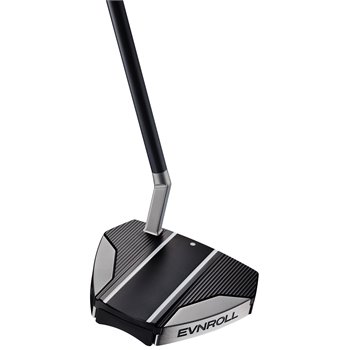 Pre-Owned Trade In Evnroll Golf Er11V1 Short Slant Mallet Black Gravity Putter Steel MRH Putter [ Evnroll Stock Steel ] 35" Heel Shafted * Very Good *