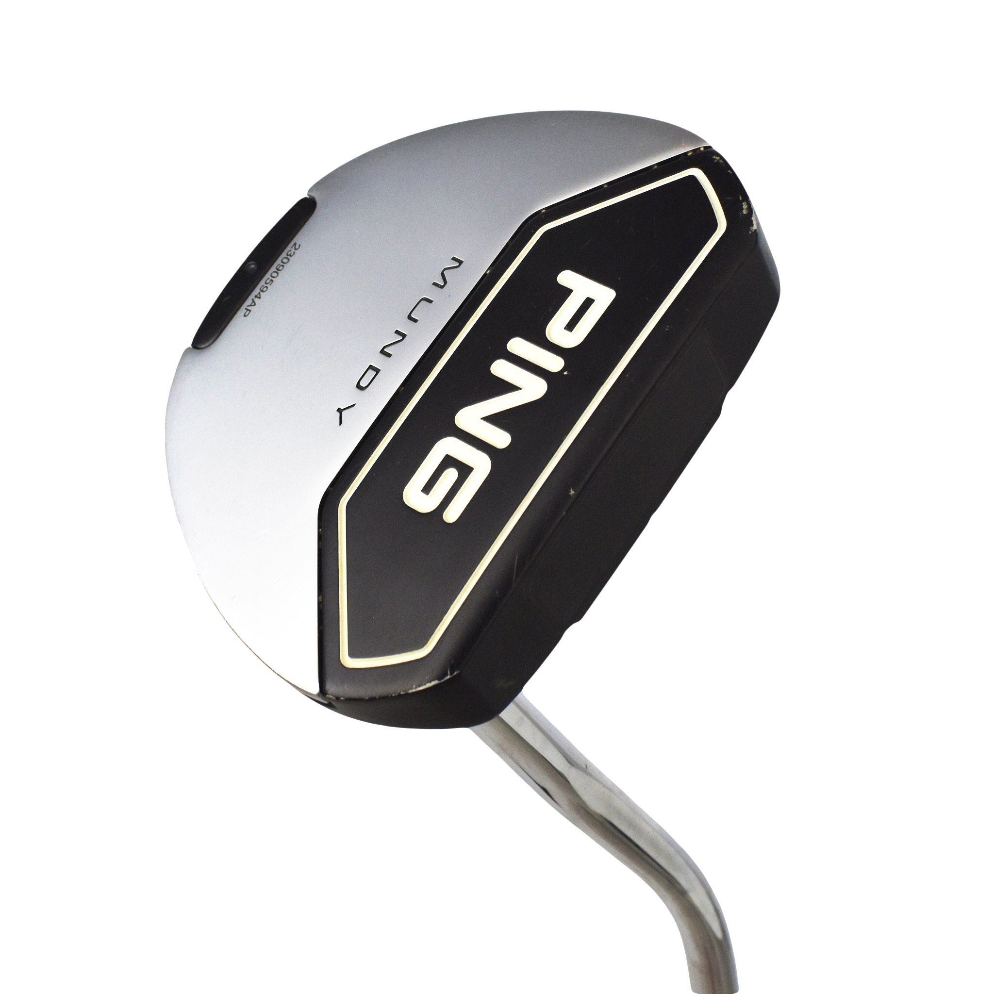 Pre-Owned Trade In Ping Golf 2023 Mundy Putter Steel MLH Putter [ Ping Stock Steel ] 37.5" Heel Shafted Green Dot * Excellent * LEFT HAND