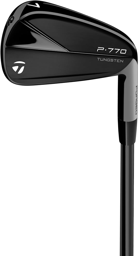 Pre-Owned Taylormade Golf 2023 P770 Black Iron Set Steel MRH Stiff 4-PW Irons [Kbs Tour Steel] *Like New*